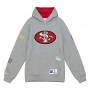 San Francisco 49Ers Mitchell and Ness Team Origins pulover sa kapuljačom