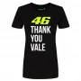 Valentino Rossi VR46 Thank You Vale T-Shirt da donna