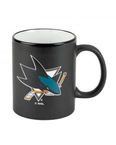 San Jose Sharks Black Matte Two Tone šolja