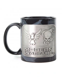 Call Of Duty Modern Warfare Metal Badge skodelica