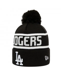 Los Angeles Dodgers New Era Team Jake Bobble Cuff Beanie