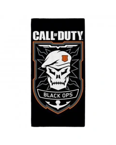 Call of Duty Black Ops Emblem peškir 140x70