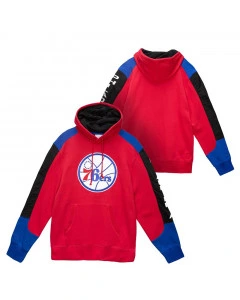 Philadelphia 76ers Mitchell & Ness Fusion Kapuzenpullover Hoody