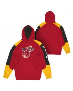 Miami Heat Mitchell & Ness Fusion duks sa kapuljačom