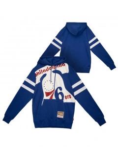 Philadelphia 76ers Mitchell & Ness Big Face 2.0 Substantial Hoodie