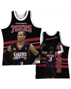 Allen Iverson 3 Philadelphia 76ers Mitchell & Ness Behind the Back Player Tank Top majica