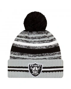 Las Vegas Raiders New Era NFL 2021 On-Field Sideline Sport Wintermütze