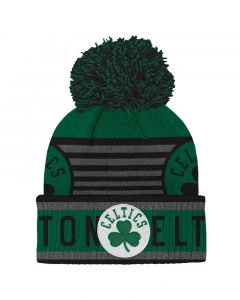 Boston Celtics Prime Jacquard Youth Kinder Wintermütze