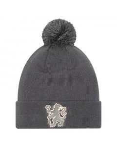 Chelsea New Era Iridescent Grey Bobble Wintermütze