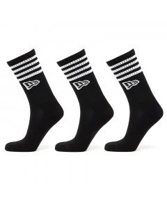 New Era Stripe Crew 3x Socken