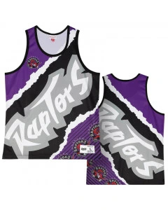 Toronto Raptors Mitchell and Ness Jumbotron 2.0 Sublimated Tank T-Shirt