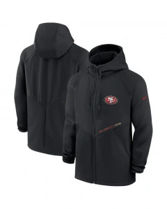 San Francisco 49ers Nike Field FZ felpa con cappuccio