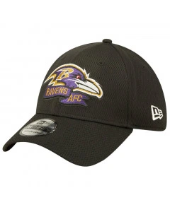 Baltimore Ravens New Era 39THIRTY 2022 Official Sideline Coach Flex Mütze