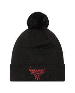 Chicago Bulls New Era Infill Bobble Wintermütze