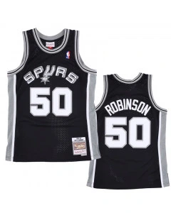 David Robinson 50 San Antonio Spurs 1998-99 Mitchell and Ness Swingman maglia