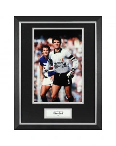 Dino Zoff Signed Photo Framed 16"x12" Italy Autograph Memorabilia Display COA