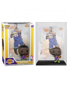 LeBron James 23 Los Angeles Lakers Funko POP! Trading Cards Figur