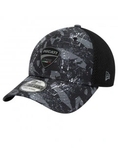 Ducati Corse New Era 39THIRTY All Over Print Stretch Fit Cappellino