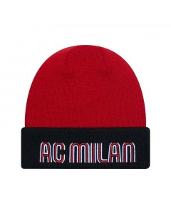 AC Milan New Era Cuff Pulse Youth Kinder Wintermütze