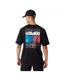 Chicago Bulls New Era City Graphic Oversized T-Shirt