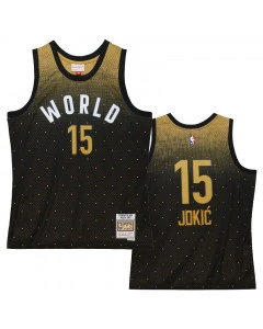 Nikola Jokić 15 All-Star World 2016 Mitchell and Ness Swingman Trikot