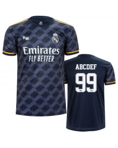 Real Madrid Away Replika Trikot (Druck nach Wahl +16€)