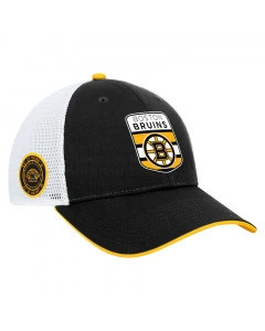 Boston Bruins 2023 Draft Authentic Pro Structured Trucker-Podium Cap