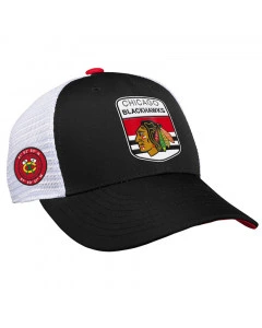 Chicago Blackhawks 2023 Draft Authentic Pro Structured Trucker-Podium kačket