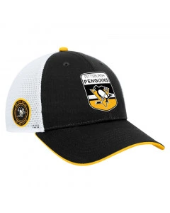 Pittsburgh Penguins 2023 Draft Authentic Pro Structured Trucker-Podium Cap