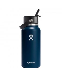 Hydro Flask 32 oz Wide Mouth Flex Straw Cap Indigo flaška 946 ml