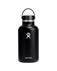 Hydro Flask 64 oz Standard Mouth Flex Cap Black Flasche 1,9 L