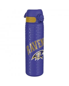 Baltimore Ravens Ion8 Leak Proof Slim Stainless Steel 20oz bottiglia 600 ml 