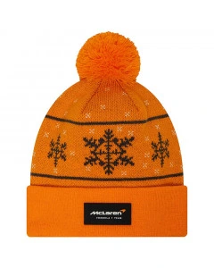 McLaren Racing New Era Snowflake Bobble cappello invernale