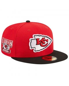 Kansas City Chiefs New Era 59FIFTY Throwback Hidden Fitted kačket