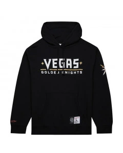 Vegas Golden Knights Mitchell and Ness Game Current Logo duks sa kapuljačom