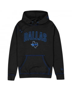 Dallas Mavericks New Era City Edition 2023 Black pulover s kapuco