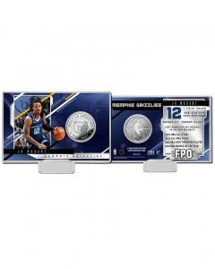 Ja Morant 12 Memphis Grizzlies Silver Coin Card kartica sa kovanicom