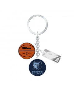 Memphis Grizzlies Charm Keychain privezak