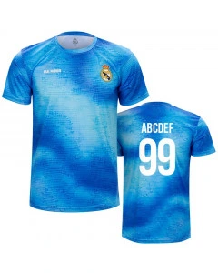 Real Madrid N°25 Poly Training T-Shirt Jersey (Optional printing +16€)