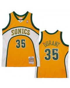 Kevin Durant 35 Seattle Supersonics 2007-08 Mitchell and Ness Swingman Alternate dres