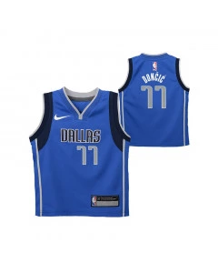 Luka Dončić 77 Dallas Mavericks Nike otroški dres