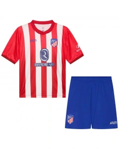 Atlético de Madrid Home Kit Replica Kids Training Set Jersey