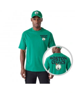 Boston Celtics New Era Script Oversized T-Shirt