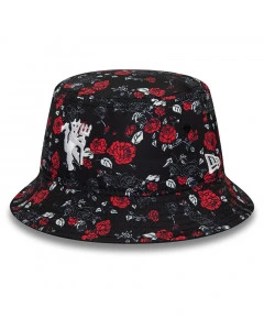 Manchester United New Era Floral All Over Print Black Bucket šešir