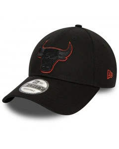 Chicago Bulls New Era 9FORTY Metallic Outline kačket