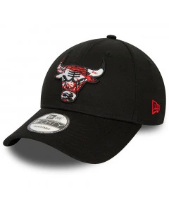 Chicago Bulls New Era 9FORTY Infill Black kačket