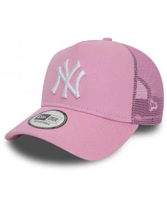 New York Yankees New Era A-Frame Trucker League Essential Cap