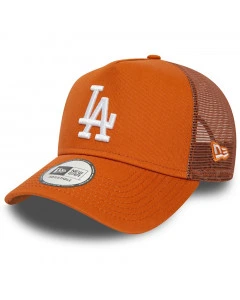 Los Angeles Dodgers New Era A-Frame Trucker League Essential Cap