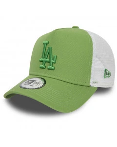 Los Angeles Dodgers New Era A-Frame Trucker League Essential Cap