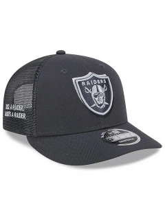 Las Vegas Raiders New Era 9FIFTY 2024 Draft Low Profile Trucker kačket